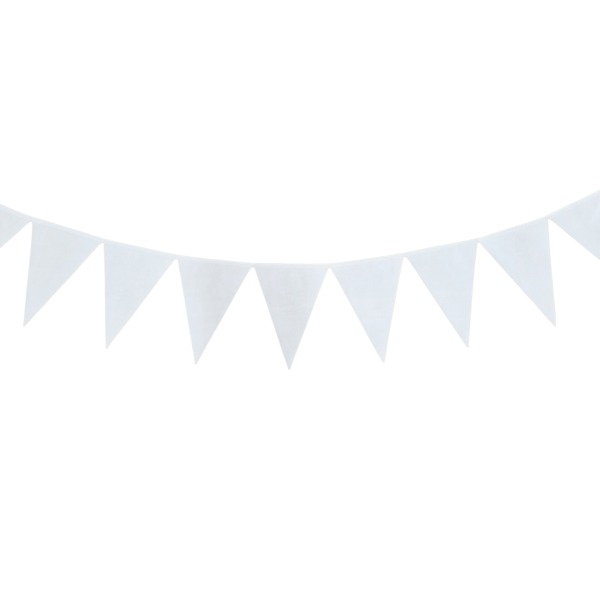 Producto - Mini Banderín Blanco