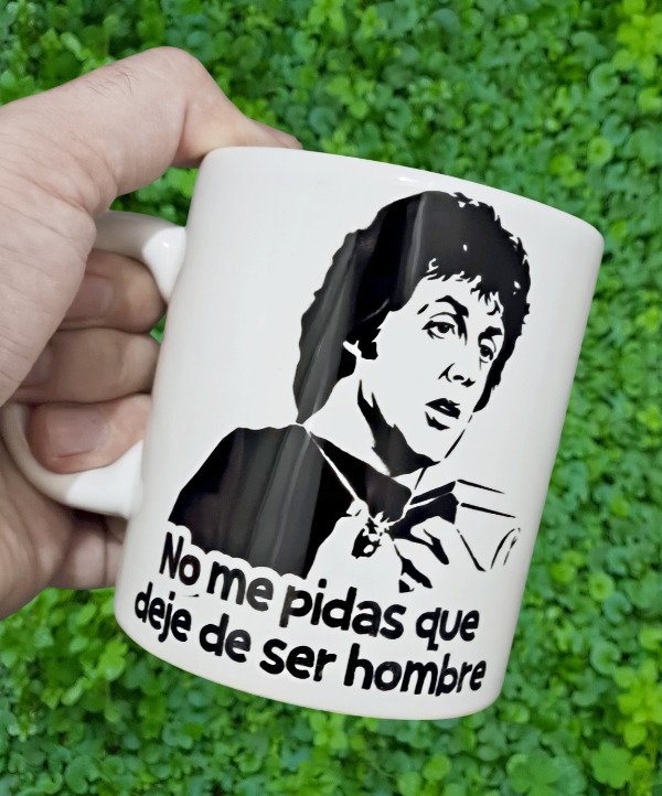 Producto - No me pidas que deje de ser hombre [Rocky] [Stencil Art]