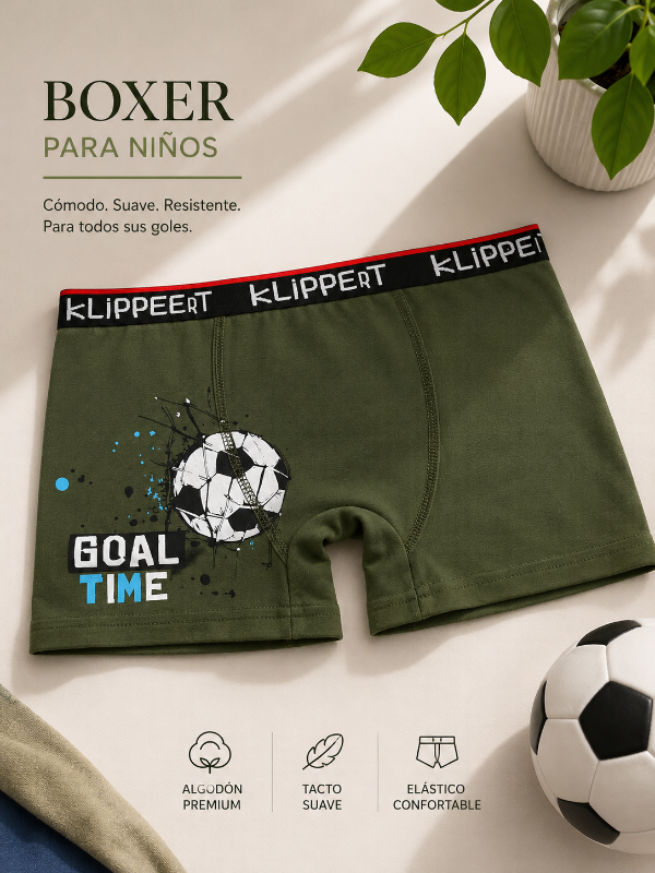 Producto - BOXER PARA NIÑOS pack x 6