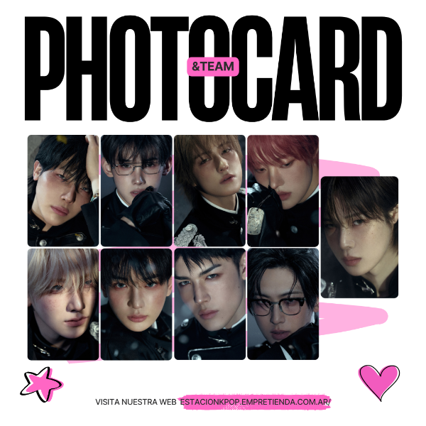 Producto - SET PHOTOCARDS ANDTEAM WE ON FIRE