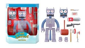 Producto - SUPER 7 ULTIMATE THE SIMPSON ROBOT SCRATCHY ROBOT TOMMY