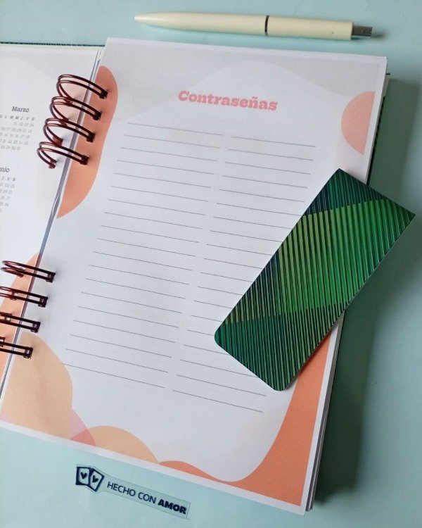 Producto - Agenda dos días Marine - 4