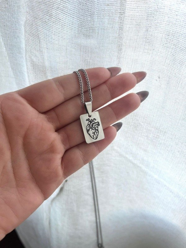 Producto - Cadena Rectángulo Personalizado 2cm