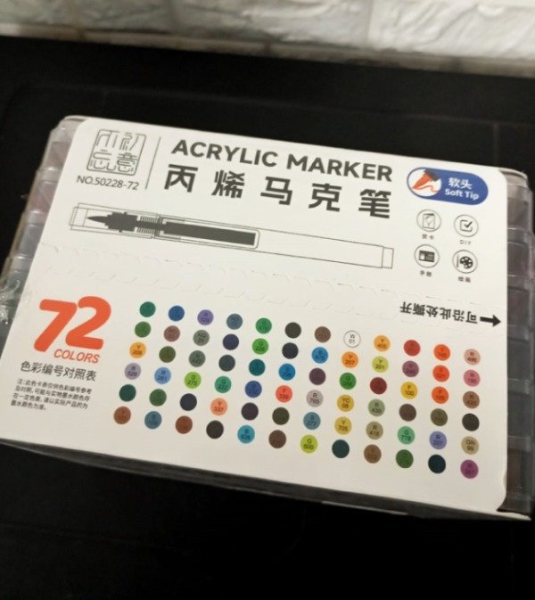 Producto - Marcadores Acrilicos x72 colores - 2