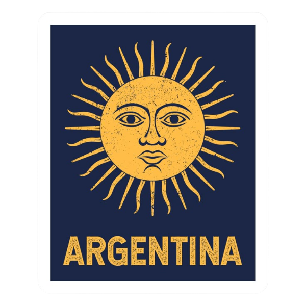 Producto - Sticker sol de mayo