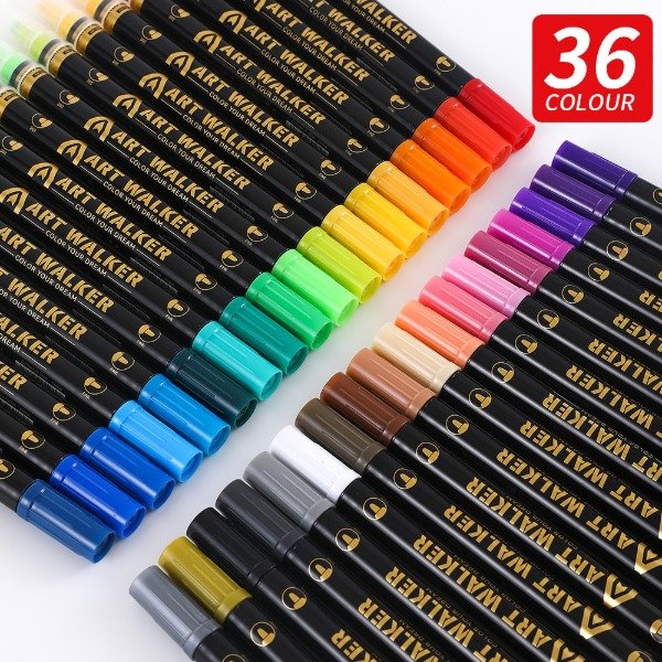 Producto - MARCADO DOBLE PUNTA 36COLOR  AW.1982