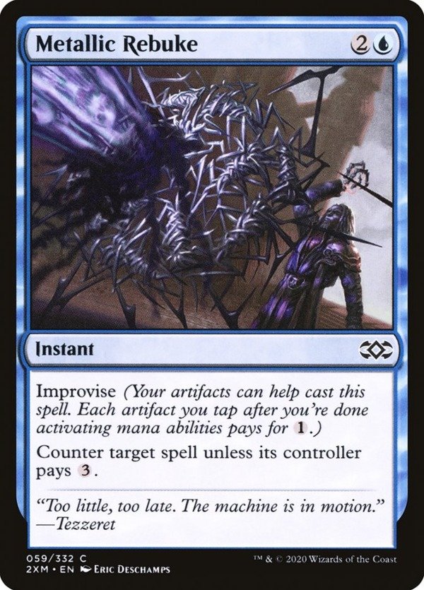 Producto - Metallic Rebuke  Double Masters