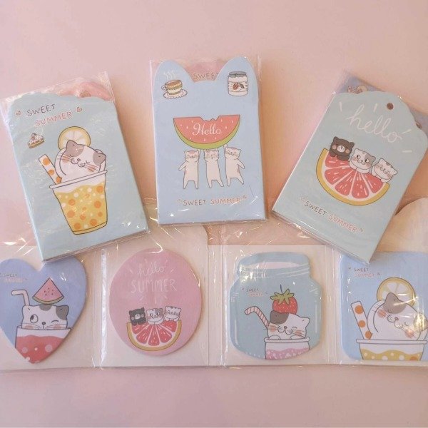 Producto - Notas Sweet Summer Cat