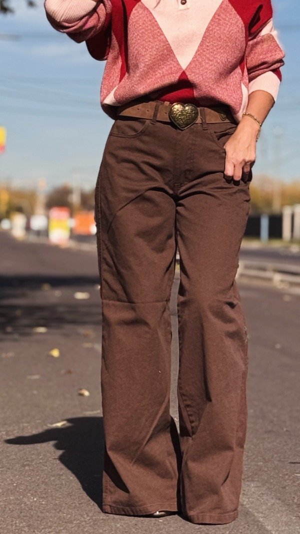 Producto - Pantalon Choco Wide