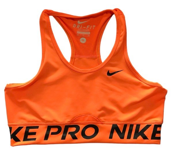 Producto - Top Deportivo Dama Nike Pro Polisap Naranja