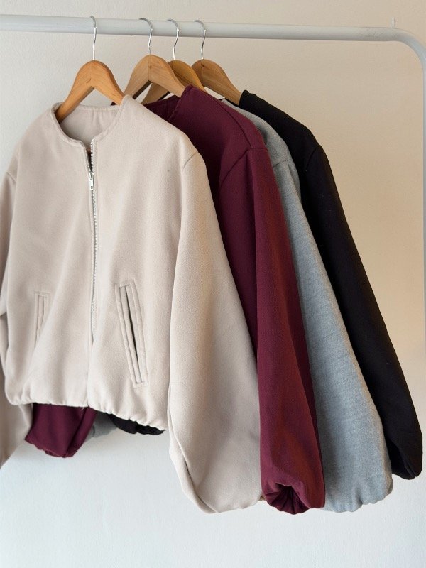 Producto - CAMPERA PAÑO CIERRE