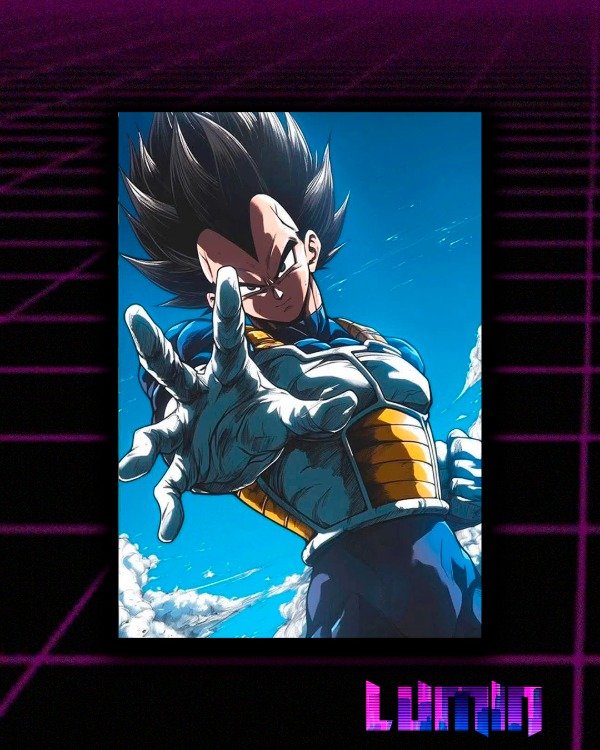 Producto - Cuadro Vegeta Dragon Ball