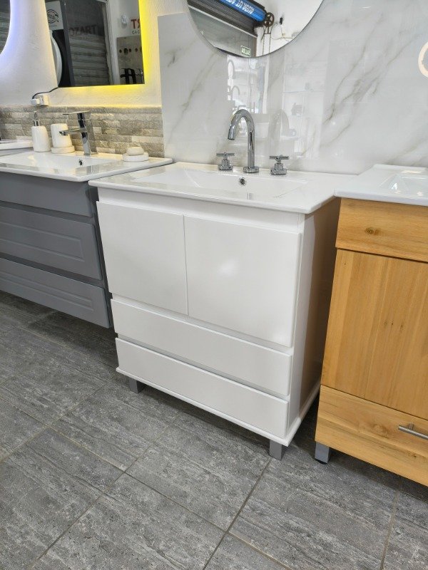 Producto - VANITORY "BARILOCHE" DE 70CM (dos cajones y dos puertas) - 9