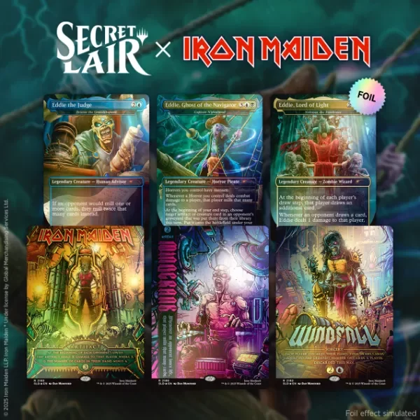 Producto - Secret Lair x Iron Maiden Eddie Unchained - FOIL - INGLES SELLADO