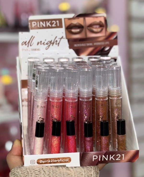 Producto - Gloss shimmer All Night Pink 21