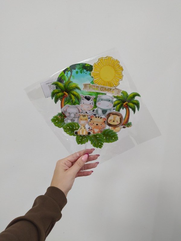 Producto - Toppers para torta 3D con relieve varios diseños buenísima calidad - 5