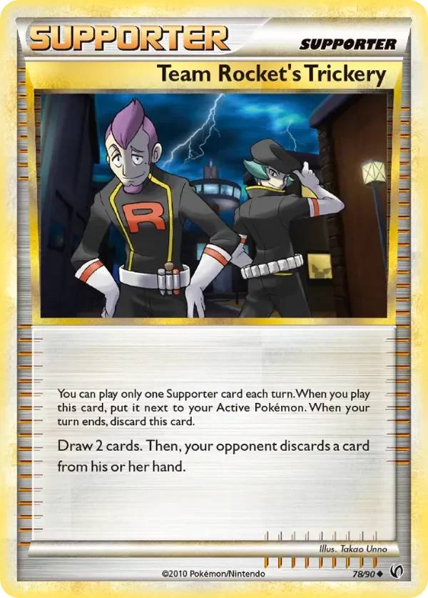 Producto - Team Rocket's Trickery 78/90 HeartGold and SoulSilver: Undaunted