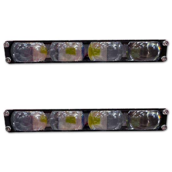 Producto - FARO PROYECTOR 4 LUPAS 15W BLANCO Y AMBAR 13 X 2 CM 60C4LAC - 2