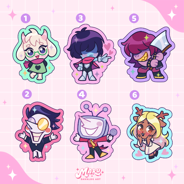 Producto - DELTARUNE Sticker