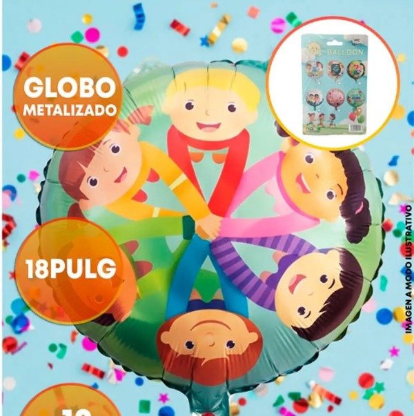 Producto - Dia del Niño - Seis Chicos 18"