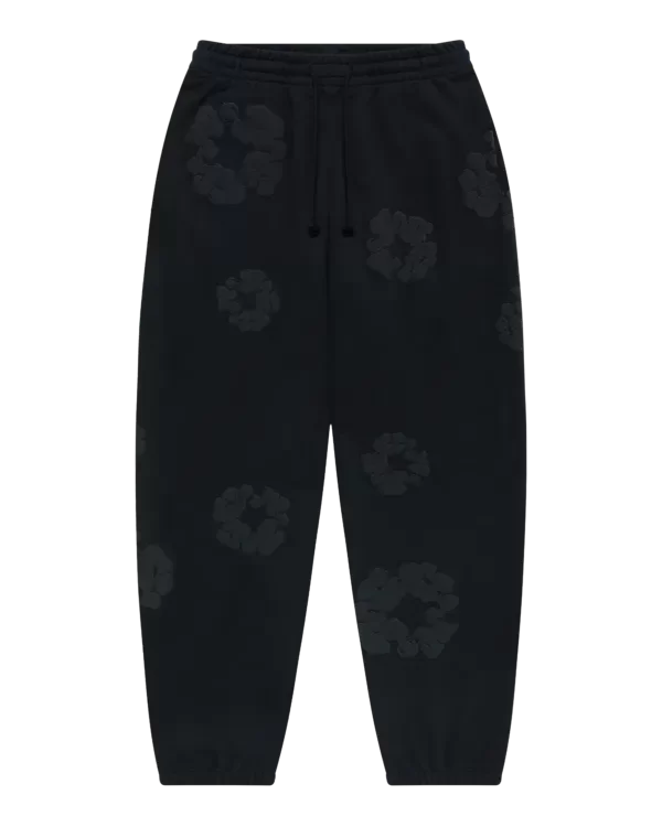 Producto - Denim Tears Cotton Wreath SweatpantsBlack Monochrome