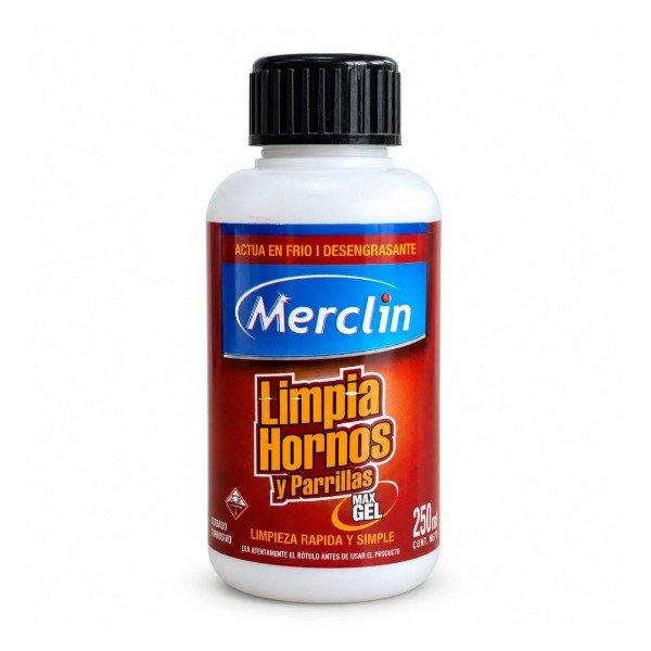 Producto - DESENGRASANTE MERCLIN - LIMPIA HORNOS Y PARRILLAS 250 ML