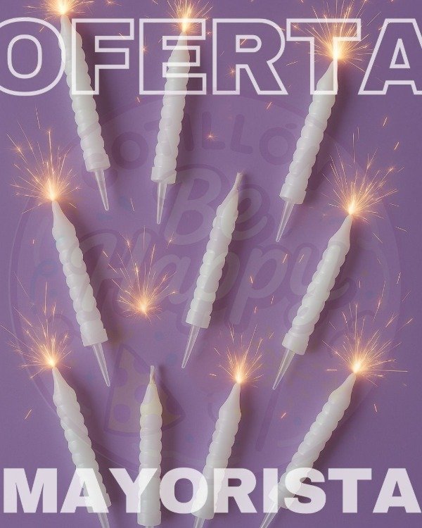 Producto - MAYORISTA Velas Crudas (sin deco) x500un