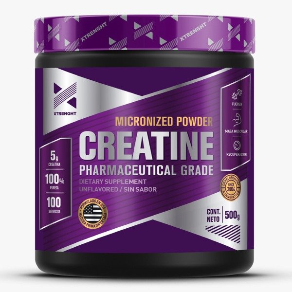 Producto - Creatina Xtrenght x 500 Gr - Frasco sin sabor