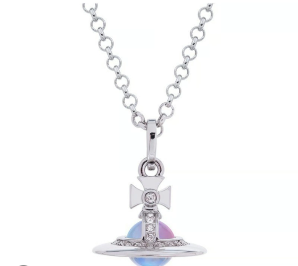 Producto - Collar Mini Orbe Vivienne W Tornasolado