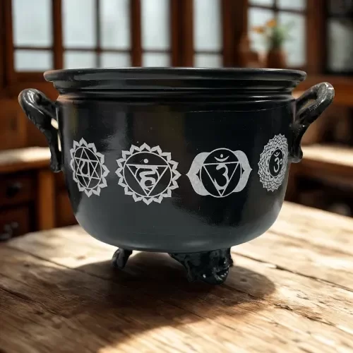 Producto - Caldero Metal 7 chakras