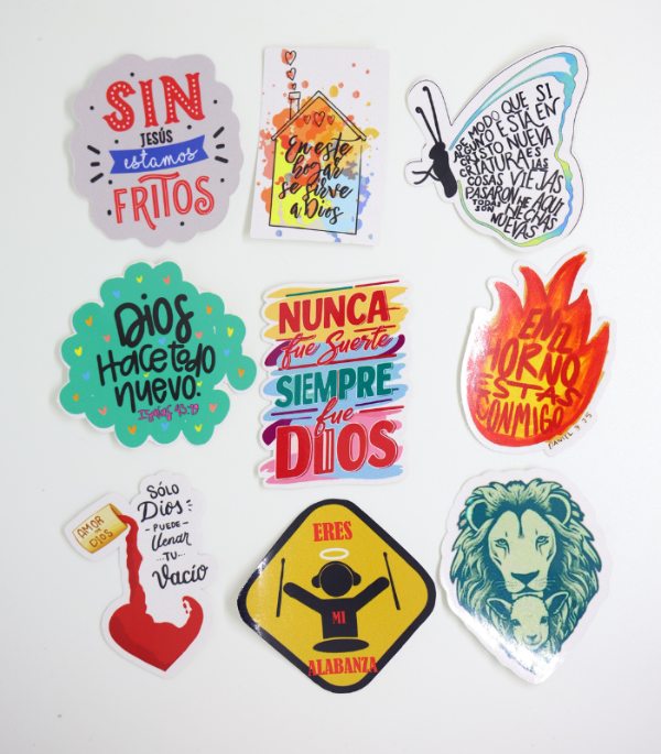 Producto - PACK 10 STICKERS SURTIDOS
