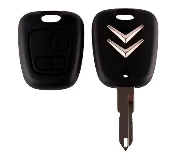 Producto - CARCASA CITROEN 2 BOTONES LOGO Y ESPADA C3 BERLINGO