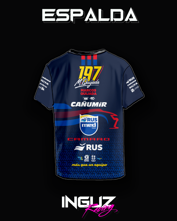 Producto - MARCOS QUIJADA REMERA TC 2026 RUS MED - 1