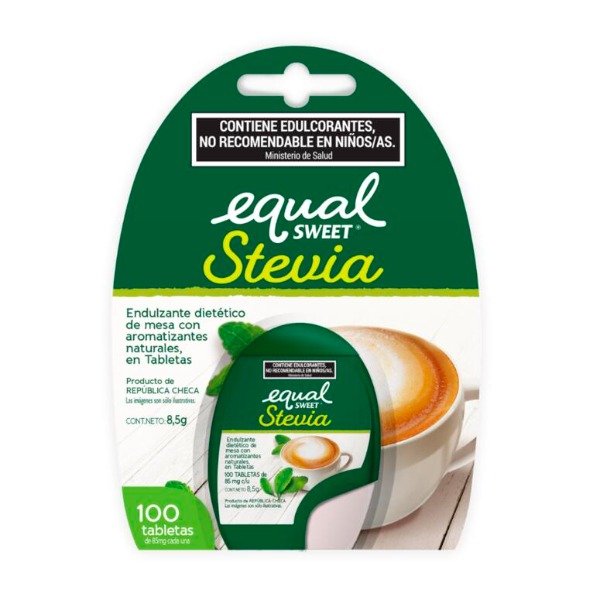 Producto - Equal Sweet Stevia en Tabletas x 8g EQUAL SWEET