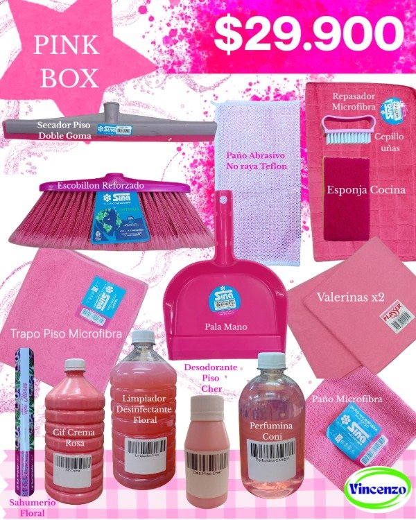 Producto - CAJA PINK BOX (Agregala a tus Combos)