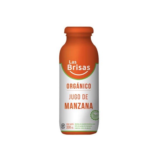 Producto - Jugo de manzana organico 330cc LAS BRISAS