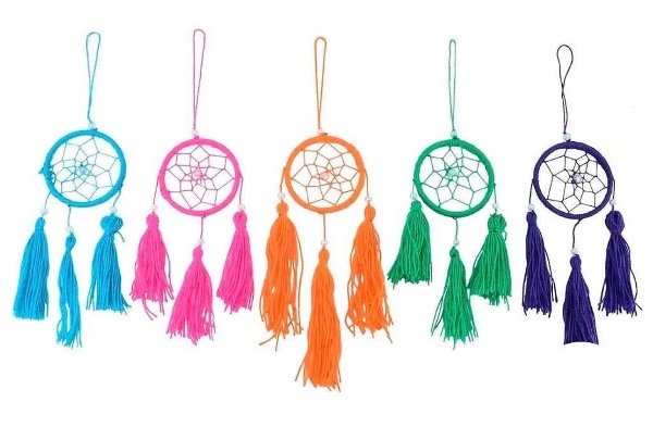 Producto - Atrapa sueños mini color 6,5 cm