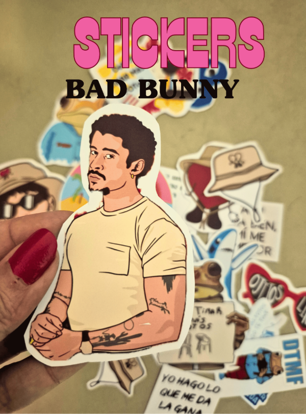 Producto - Stickers Bad Bunny - 25 unidades