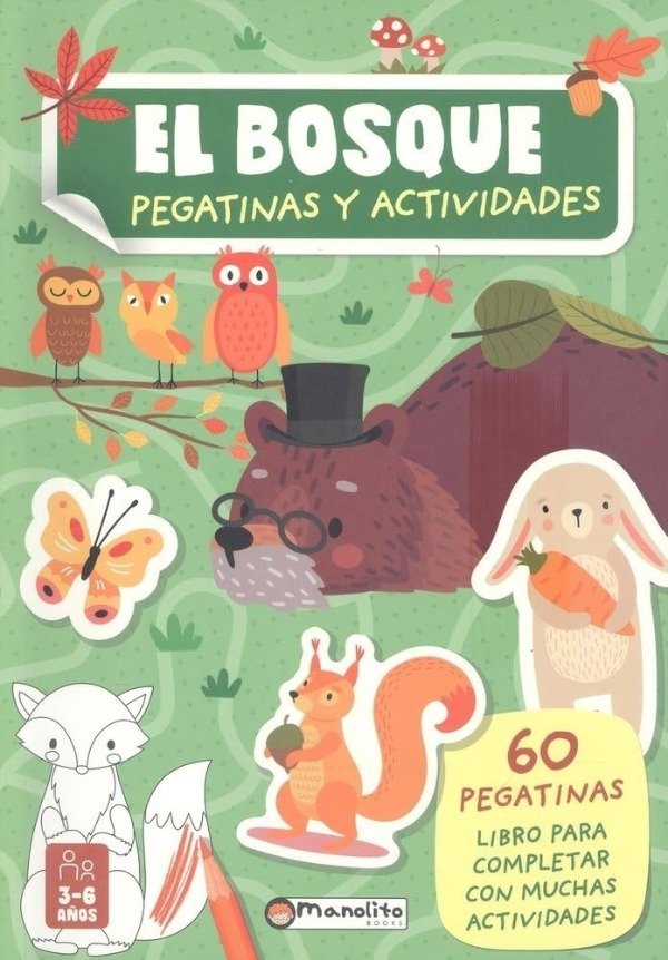 Producto - PEGATINAS Y ACTIVIDADES - 60 STICKERS - 4 TITULOS