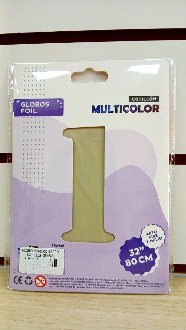 Producto - Globo numero 32