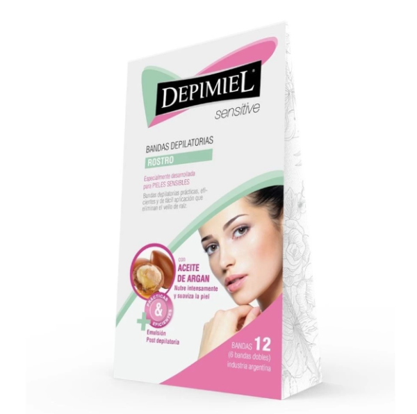Producto - Bandas depilatorias SENSITIVE rostro
