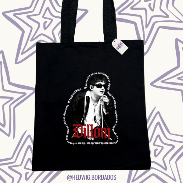 Producto - TOTE BAG Mi Peor Enemigo DILLOM - DTF