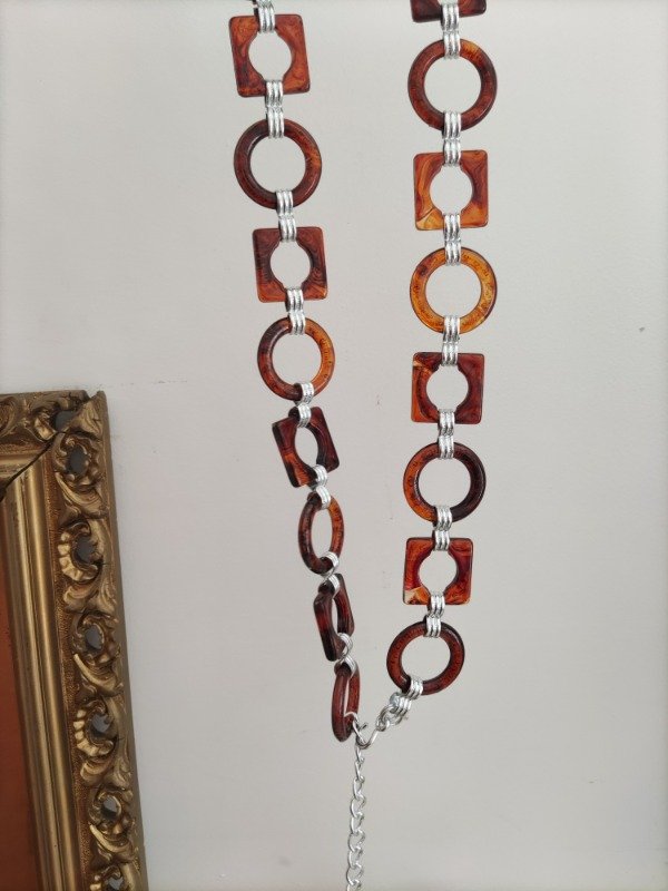 Cinturón Carey plata — imagen 3