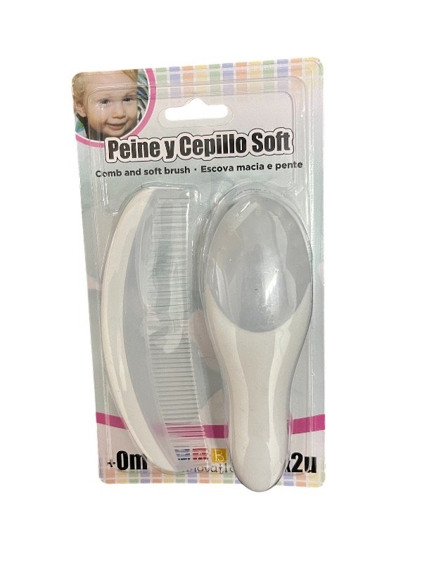 Producto - Baby innovation Peine y cepillo soft 0m+ cod 51