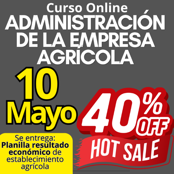 Producto - Curso Online Administración de la empresa agrícola