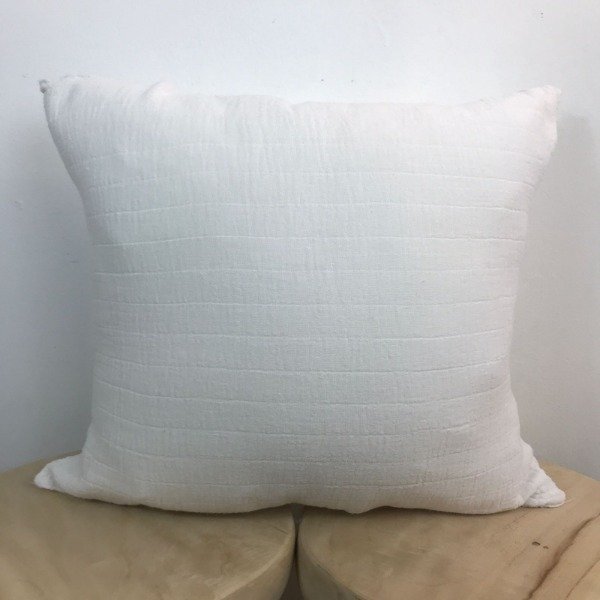 Producto - Almohadón - Funda Doble Gasa Blanco 50x50cm