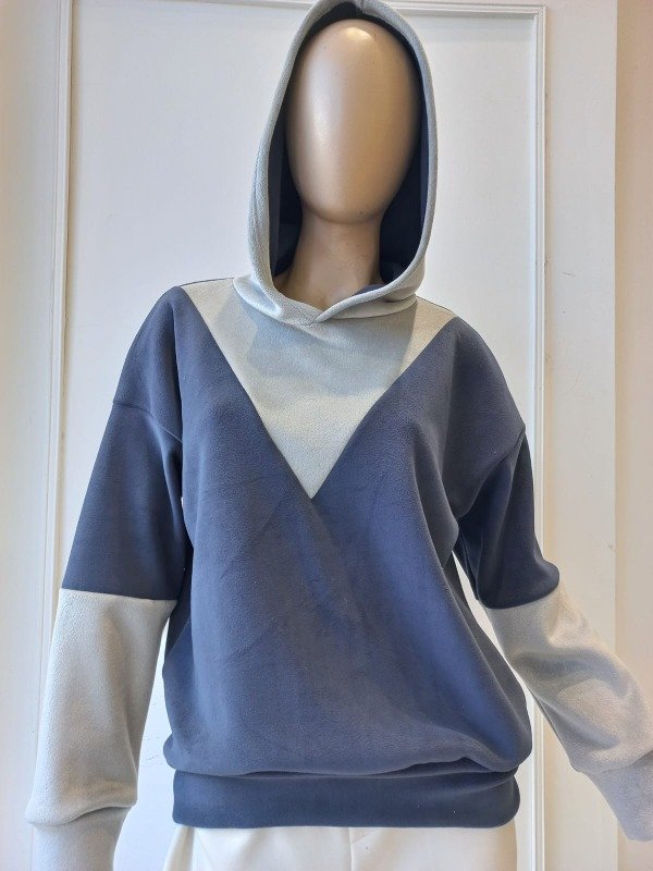 Producto - Buzo con Capucha Combinado Cadiz (Art. 6115)