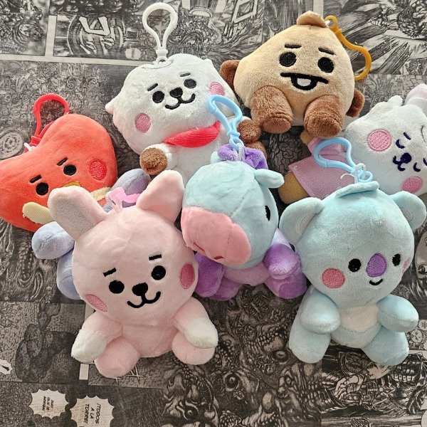 Producto - Peluchito Llavero BT21 (Por unidad)