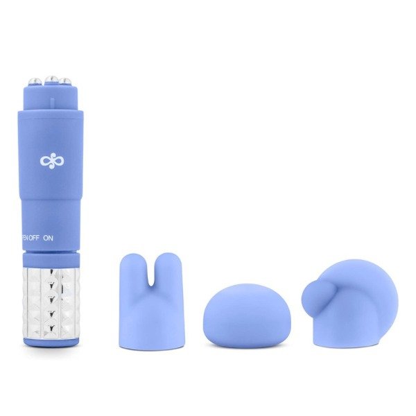 Producto - Vibrador estimulador con 3 cabezas intercambiables - 2