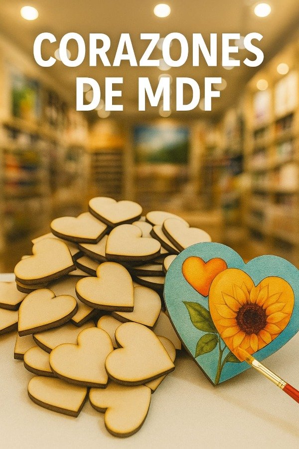 Producto - CORAZONES DE MDF 3mm